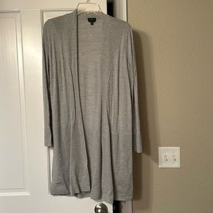Talbots pure merino wool sweater. Gray. Size small.
